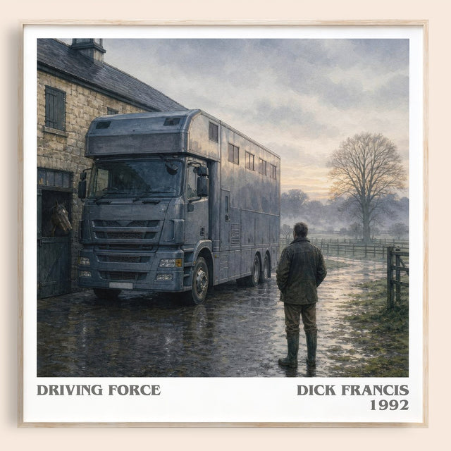 Driving Force Literary Art Print by Dick Francis