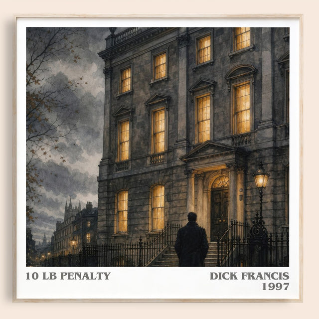 10 lb Penalty Literary Art Print by Dick Francis