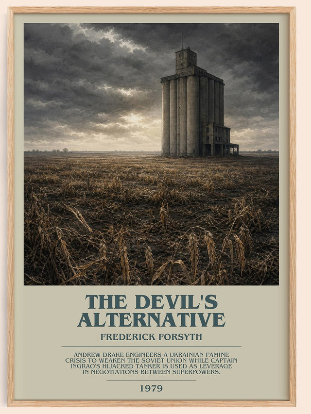 The Devil's Alternative Bookish Wall Art by Frederick Forsyth