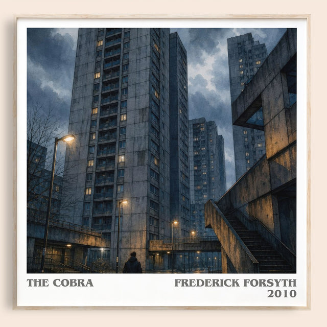 The Cobra Literary Art Print by Frederick Forsyth