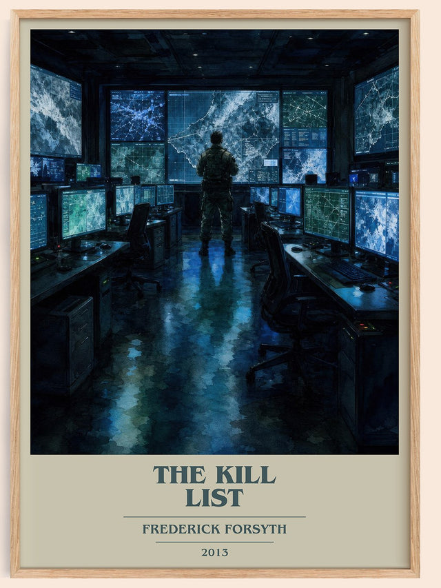 The Kill List Book Cover Poster by Frederick Forsyth