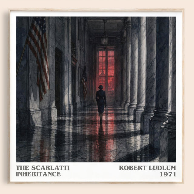 The Scarlatti Inheritance Literary Art Print by Robert Ludlum