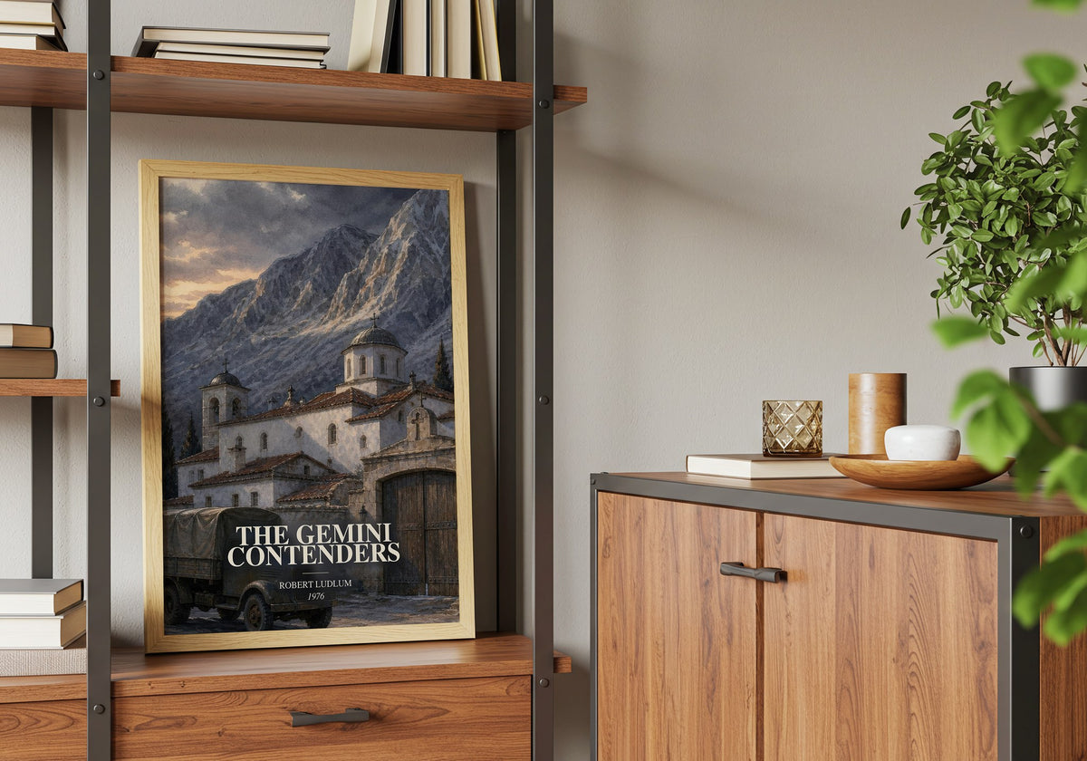 The Gemini Contenders book watercolour illustration paper finish options – matte satin gloss