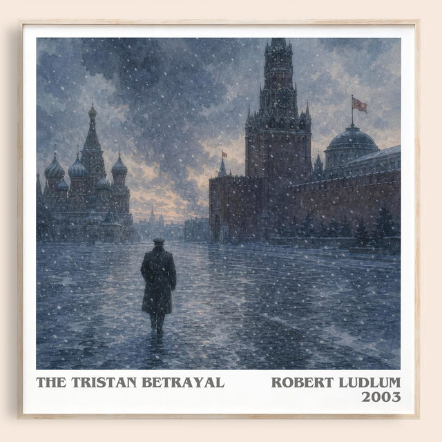 The Tristan Betrayal Literary Art Print by Robert Ludlum