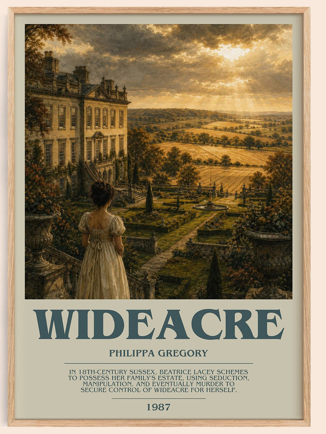 Wideacre Bookish Wall Art by Philippa Gregory