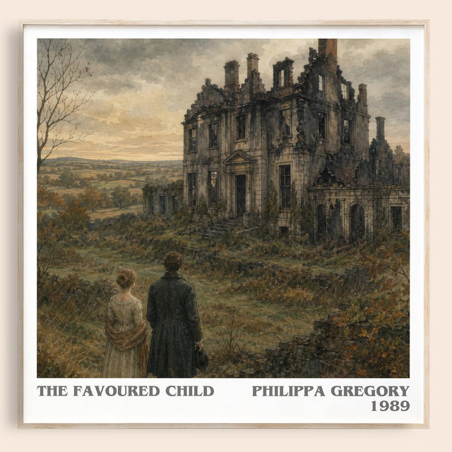 The Favoured Child Literary Art Print by Philippa Gregory