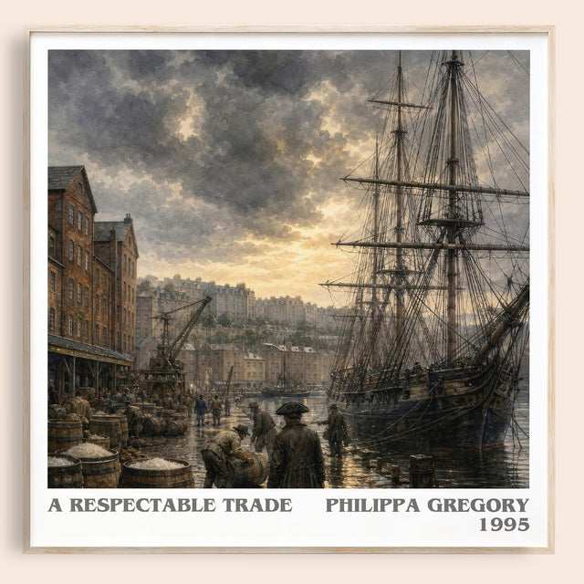 A Respectable Trade Literary Art Print by Philippa Gregory