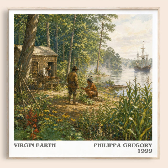 Virgin Earth Literary Art Print by Philippa Gregory