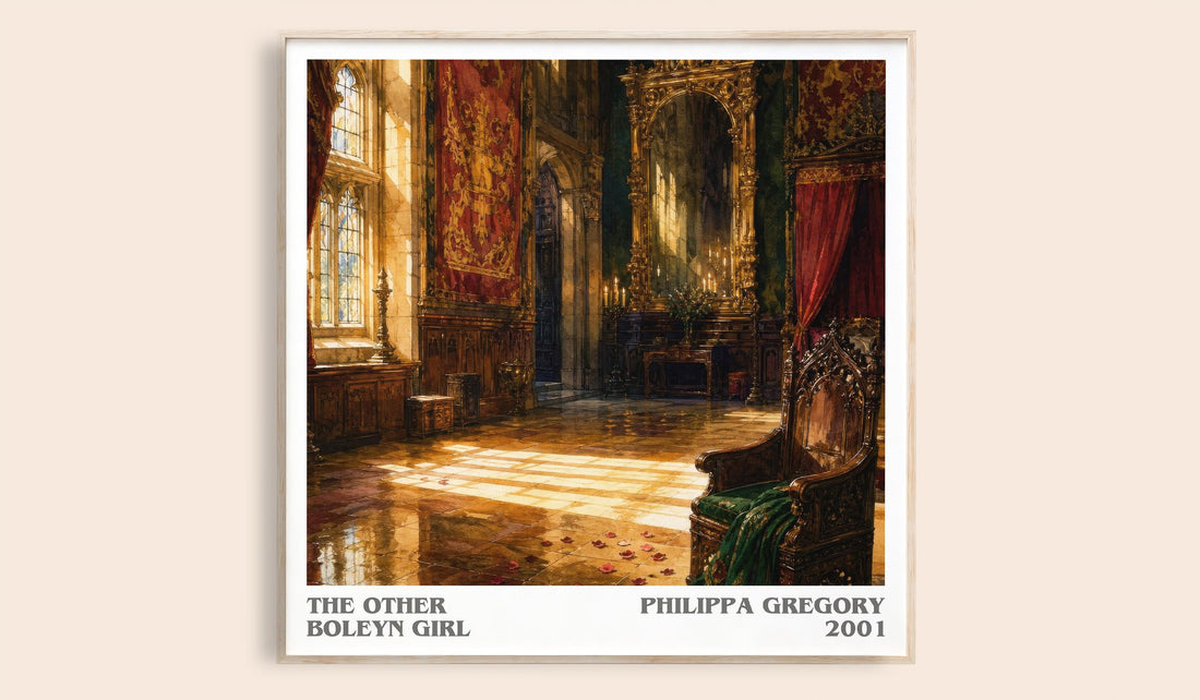 The Other Boleyn Girl literary book poster by Philippa Gregory – framed literary art print