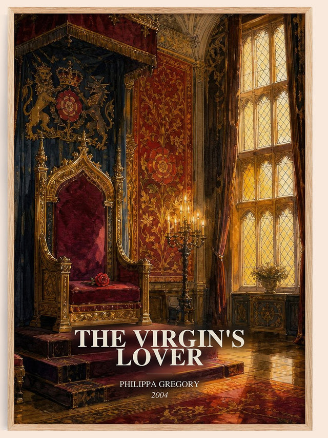 The Virgin's Lover Book Watercolour Illustration by Philippa Gregory