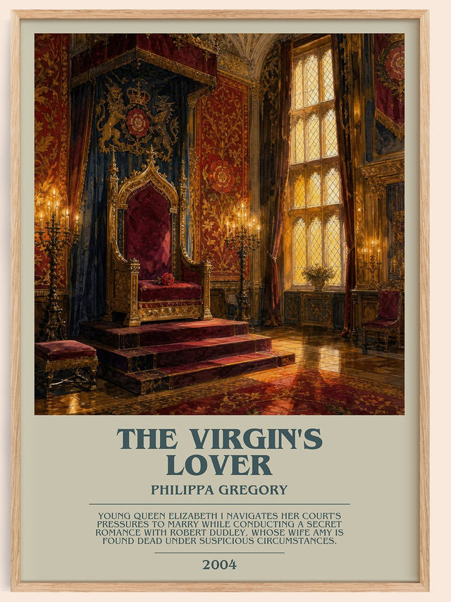 The Virgin's Lover Bookish Wall Art by Philippa Gregory