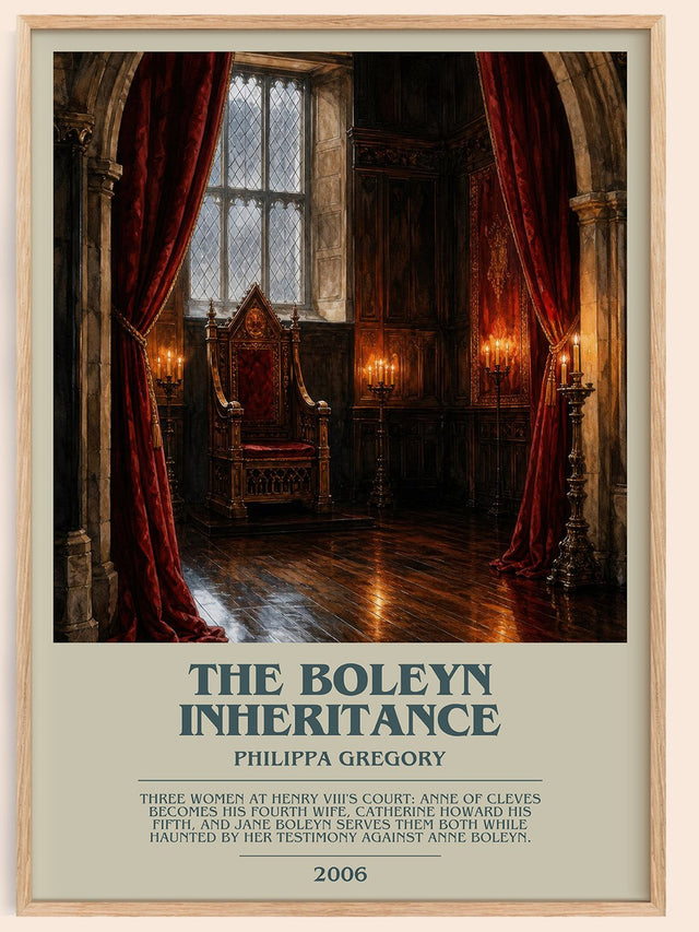 The Boleyn Inheritance Bookish Wall Art by Philippa Gregory