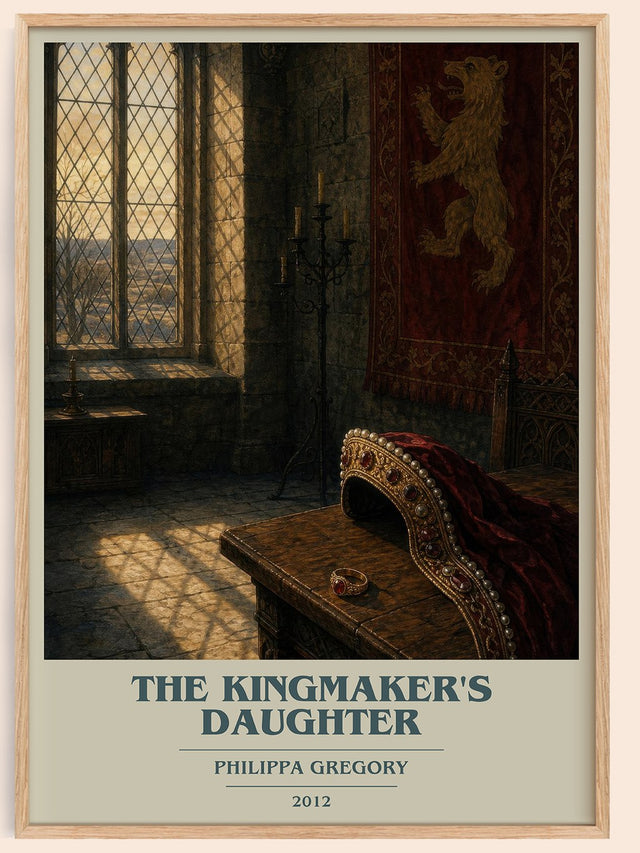 The Kingmaker's Daughter Book Cover Poster by Philippa Gregory