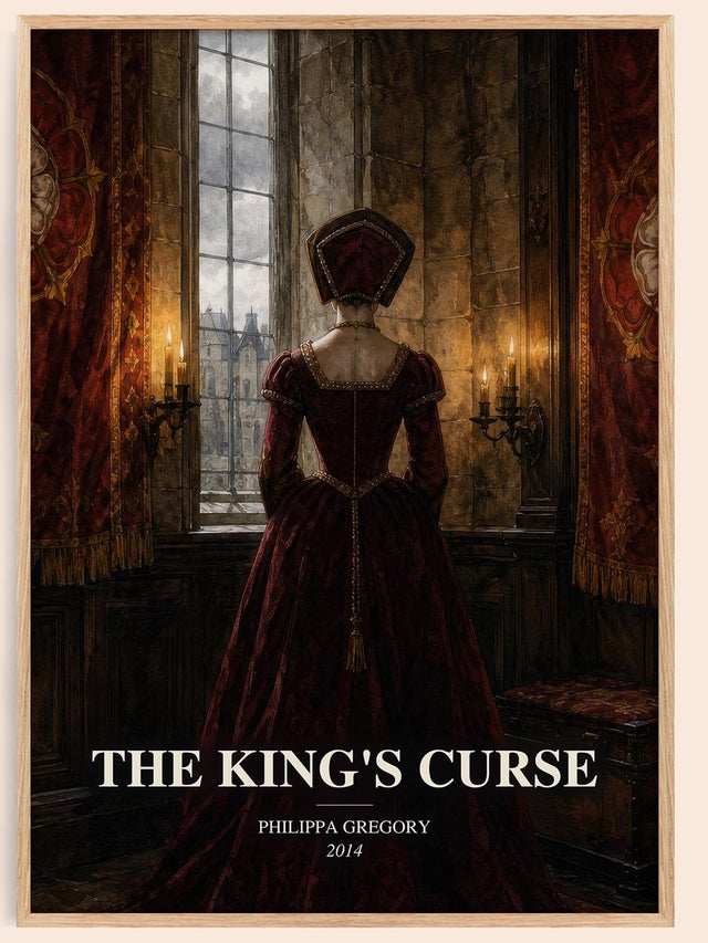 The King's Curse Book Watercolour Illustration by Philippa Gregory