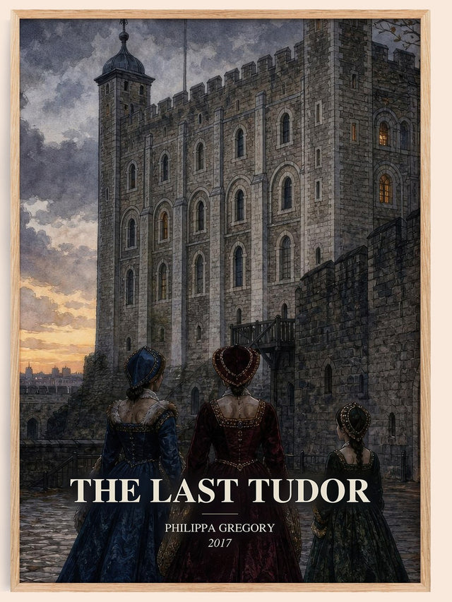The Last Tudor Book Watercolour Illustration by Philippa Gregory