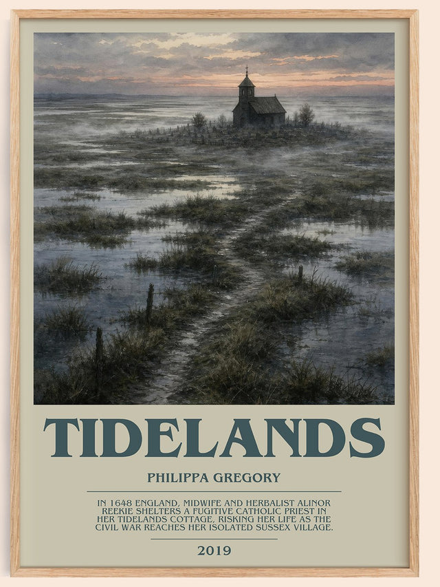 Tidelands Bookish Wall Art by Philippa Gregory