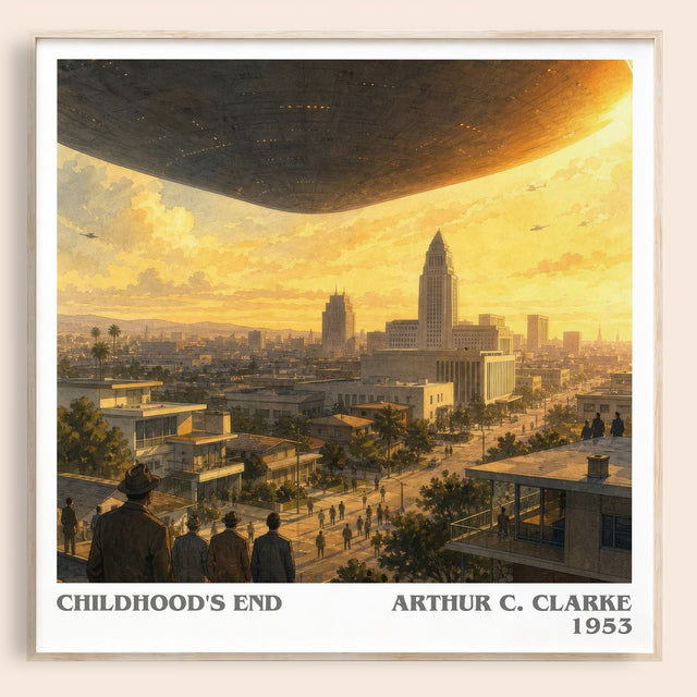 Childhood's End Literary Art Print by Arthur C. Clarke