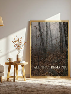 All That Remains Book Watercolour Illustration by Patricia Cornwell – image 2