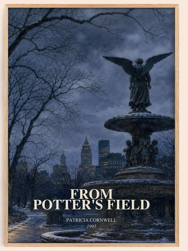 From Potter's Field Book Watercolour Illustration by Patricia Cornwell