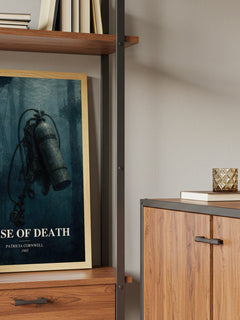 Cause of Death Book Watercolour Illustration by Patricia Cornwell – image 3