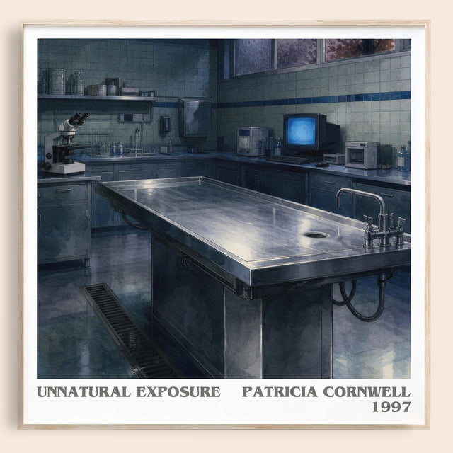 Unnatural Exposure Literary Art Print by Patricia Cornwell