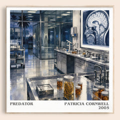 Predator Literary Art Print by Patricia Cornwell – image 1