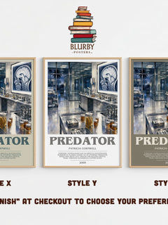 Predator Bookish Wall Art by Patricia Cornwell – image 4