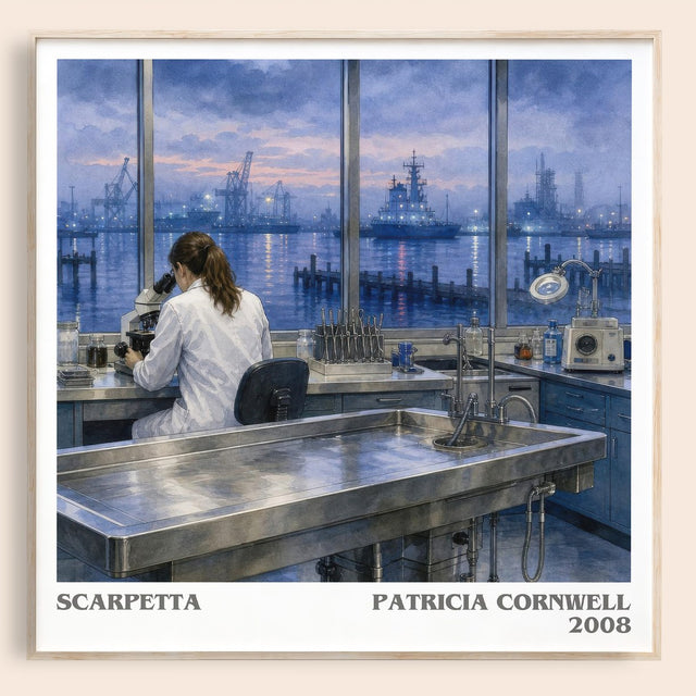 Scarpetta Literary Art Print by Patricia Cornwell