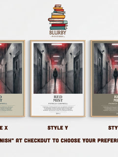 Red Mist Bookish Wall Art by Patricia Cornwell – image 4