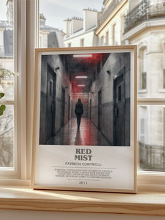 Red Mist Bookish Wall Art by Patricia Cornwell – image 2