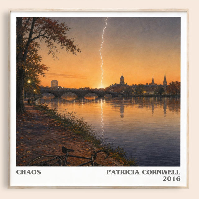 Chaos Literary Art Print by Patricia Cornwell