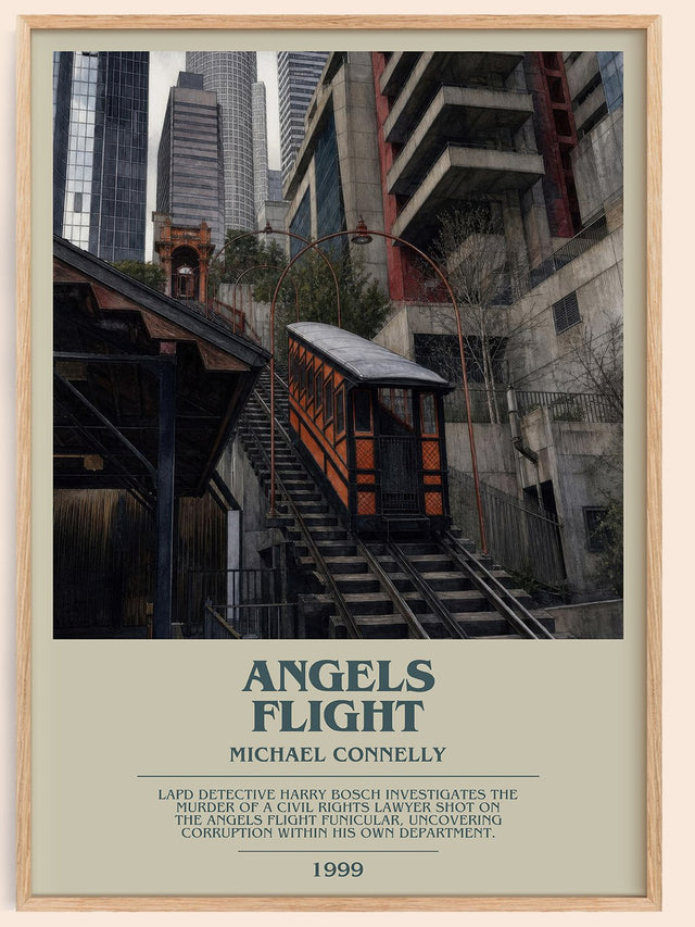 Angels Flight Bookish Wall Art by Michael Connelly