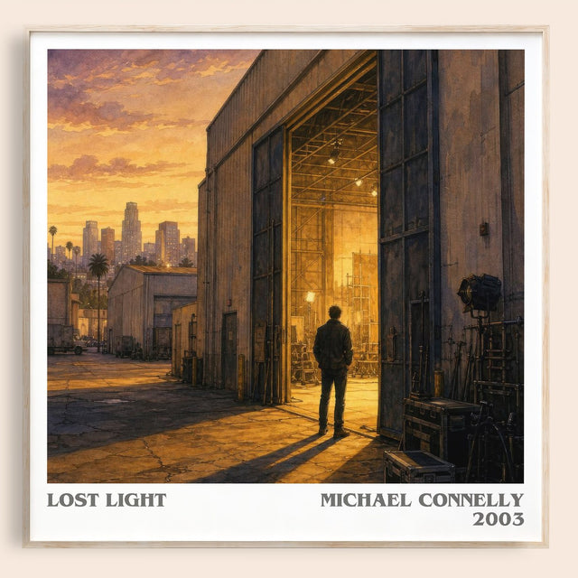 Lost Light Literary Art Print by Michael Connelly