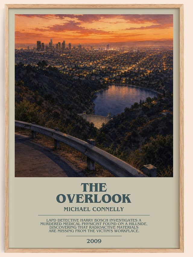 The Overlook Bookish Wall Art by Michael Connelly