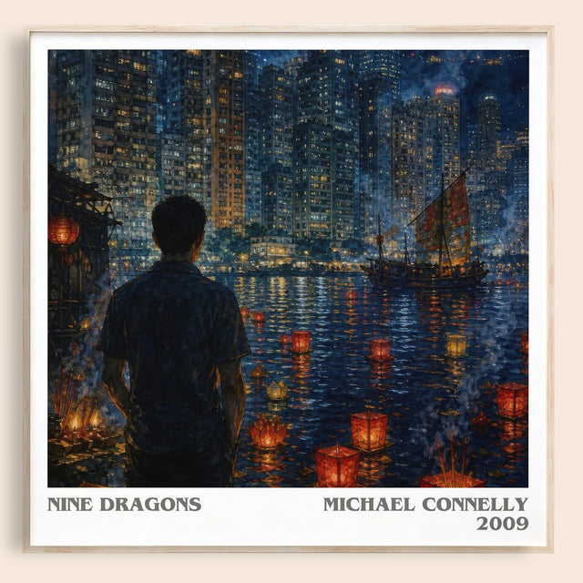 Nine Dragons Literary Art Print by Michael Connelly