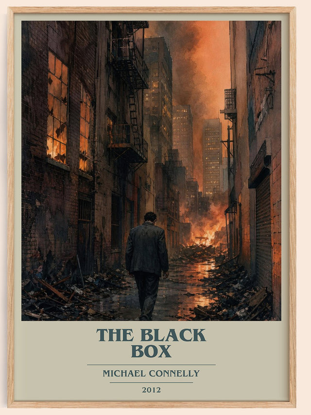The Black Box Book Cover Poster by Michael Connelly