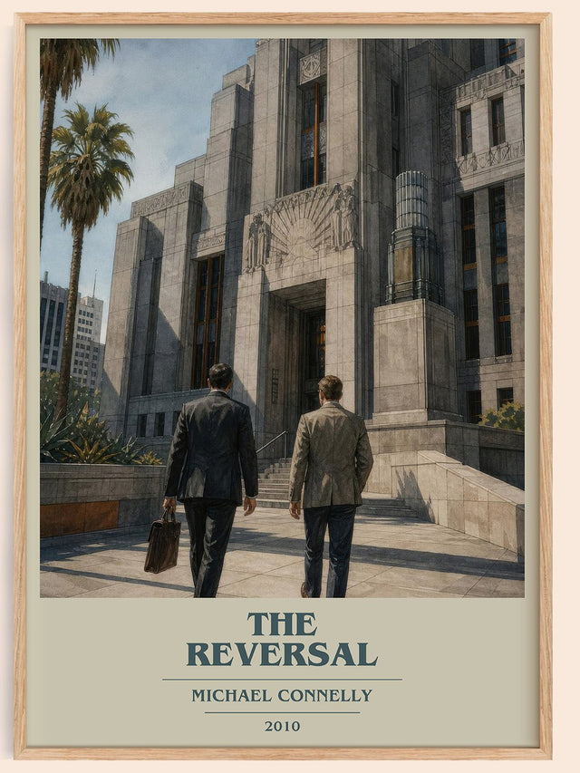 The Reversal Book Cover Poster by Michael Connelly