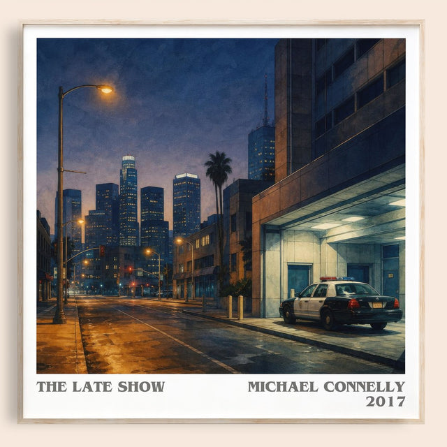 The Late Show Literary Art Print by Michael Connelly