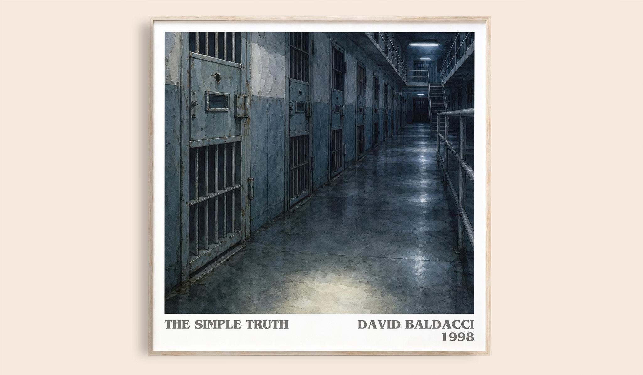 The Simple Truth Literary Art Print by David Baldacci