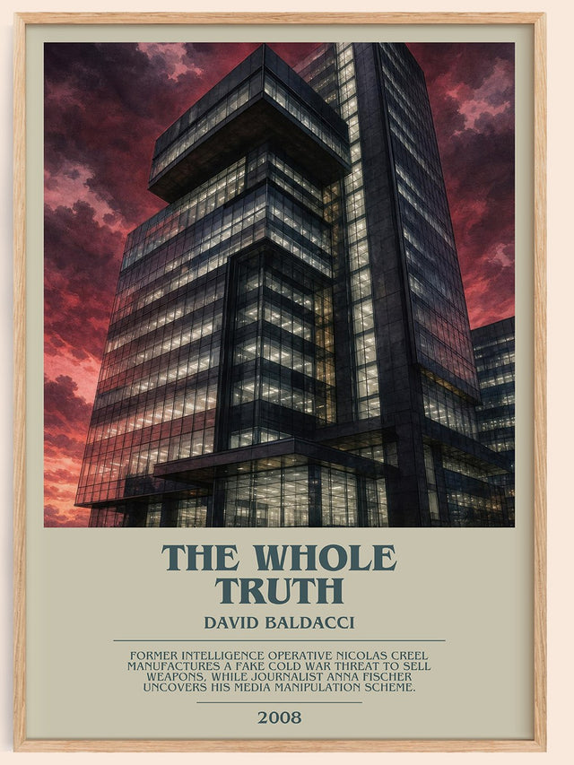 The Whole Truth Bookish Wall Art by David Baldacci