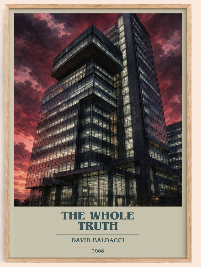 The Whole Truth Book Cover Poster by David Baldacci
