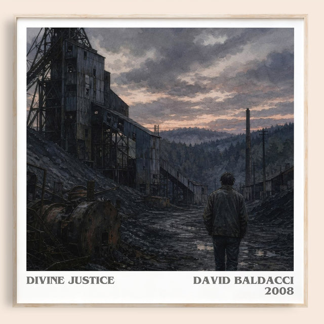 Divine Justice Literary Art Print by David Baldacci
