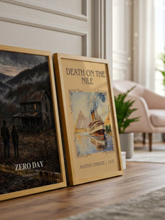 Zero Day Book Watercolour Illustration by David Baldacci – image 4