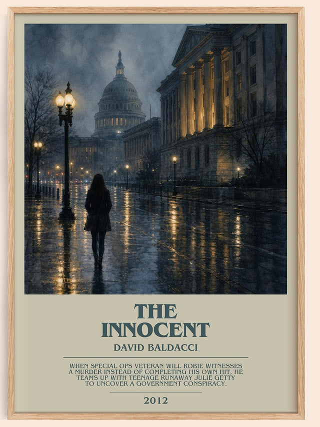 The Innocent Bookish Wall Art by David Baldacci