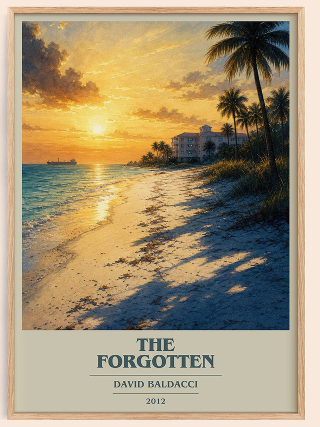 The Forgotten Book Cover Poster by David Baldacci
