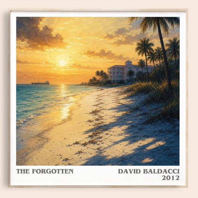 The Forgotten Literary Art Print by David Baldacci