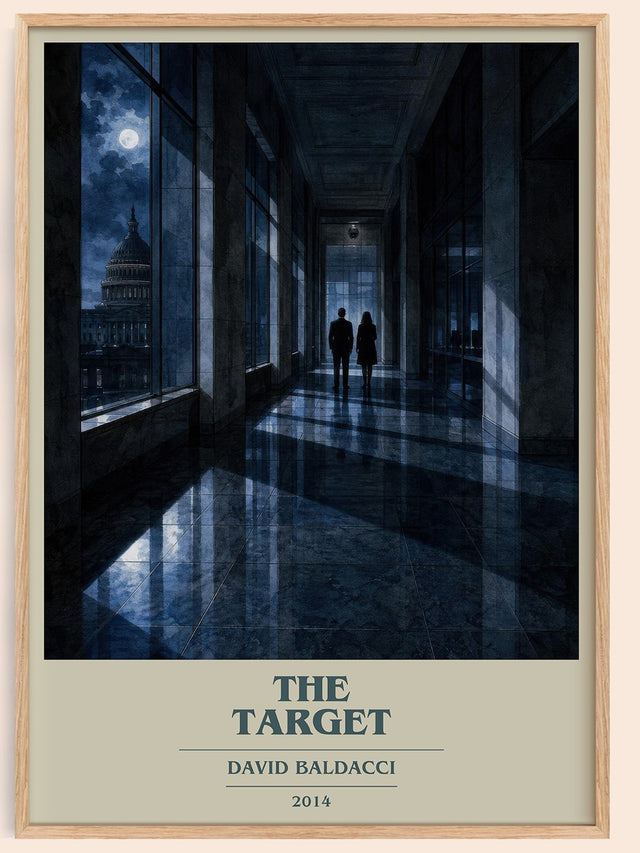 The Target Book Cover Poster by David Baldacci