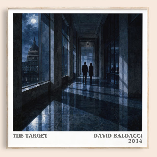 The Target Literary Art Print by David Baldacci