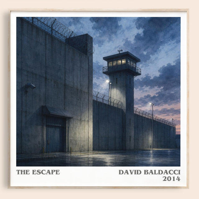 The Escape Literary Art Print by David Baldacci