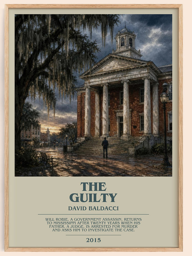 The Guilty Bookish Wall Art by David Baldacci